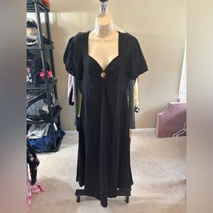 If By Sea Elegant Black Women's Dress